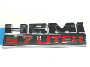 Image of NAMEPLATE. Front Fender. HEMI 5.7 Liter. [Hemi Badge], [Hemi. image